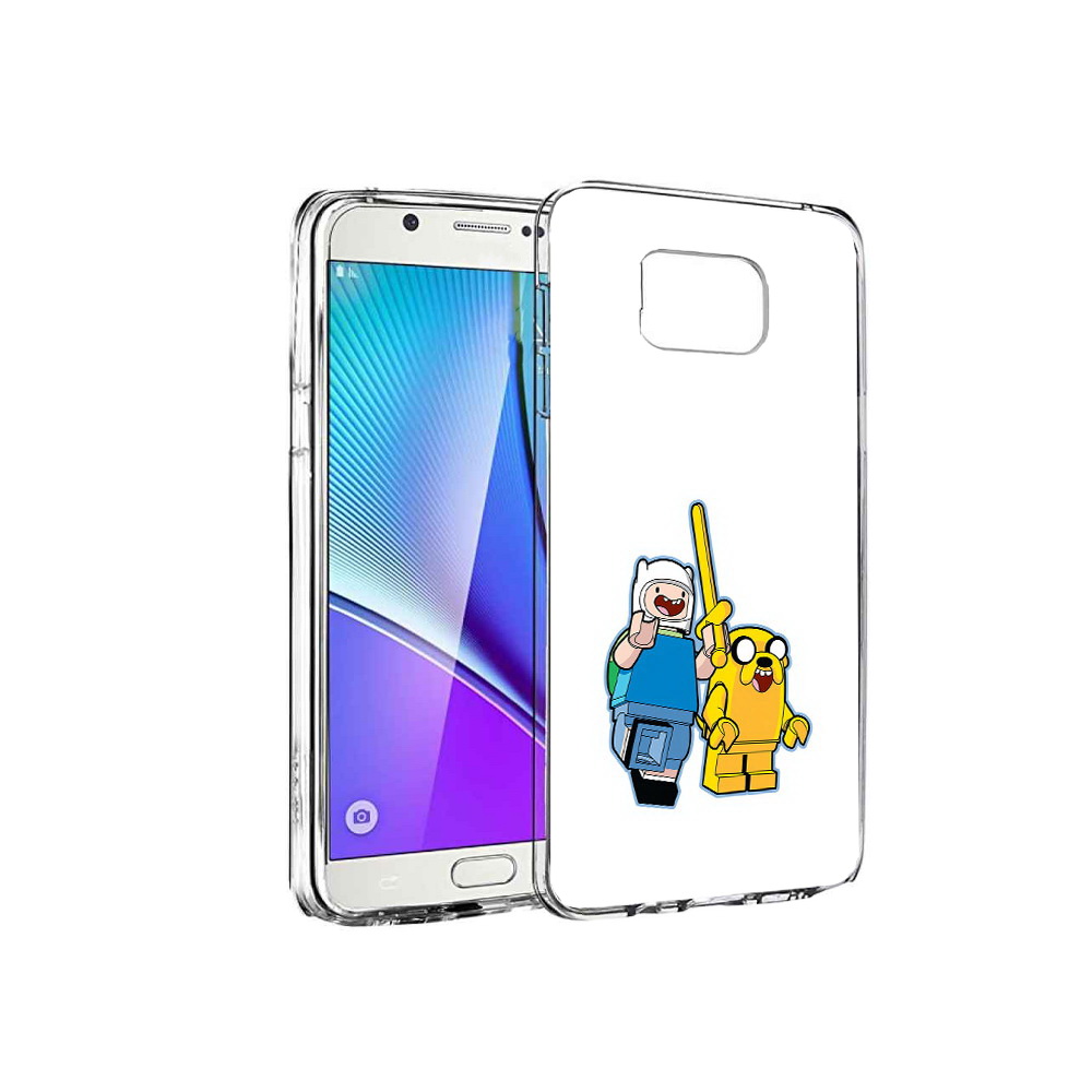 

Чехол MyPads Tocco для Samsung Galaxy Note 5 время приключений лего, Прозрачный, Tocco