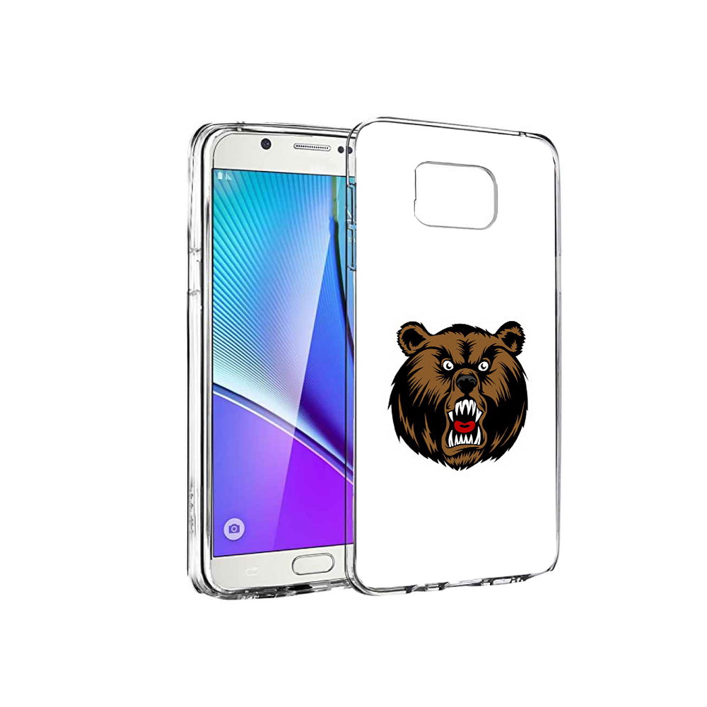 

Чехол MyPads Tocco для Samsung Galaxy Note 5 бурый, Прозрачный, Tocco