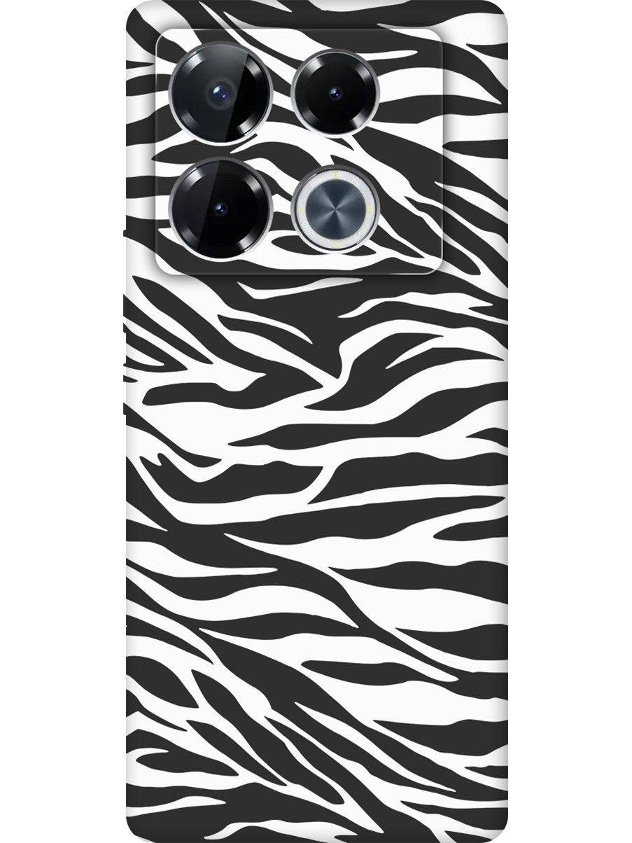 

Силиконовый чехол на Infinix Note 40 Pro / 40 Pro 5g / 40 Pro+ 5g с принтом 798969, Черный, 782627012