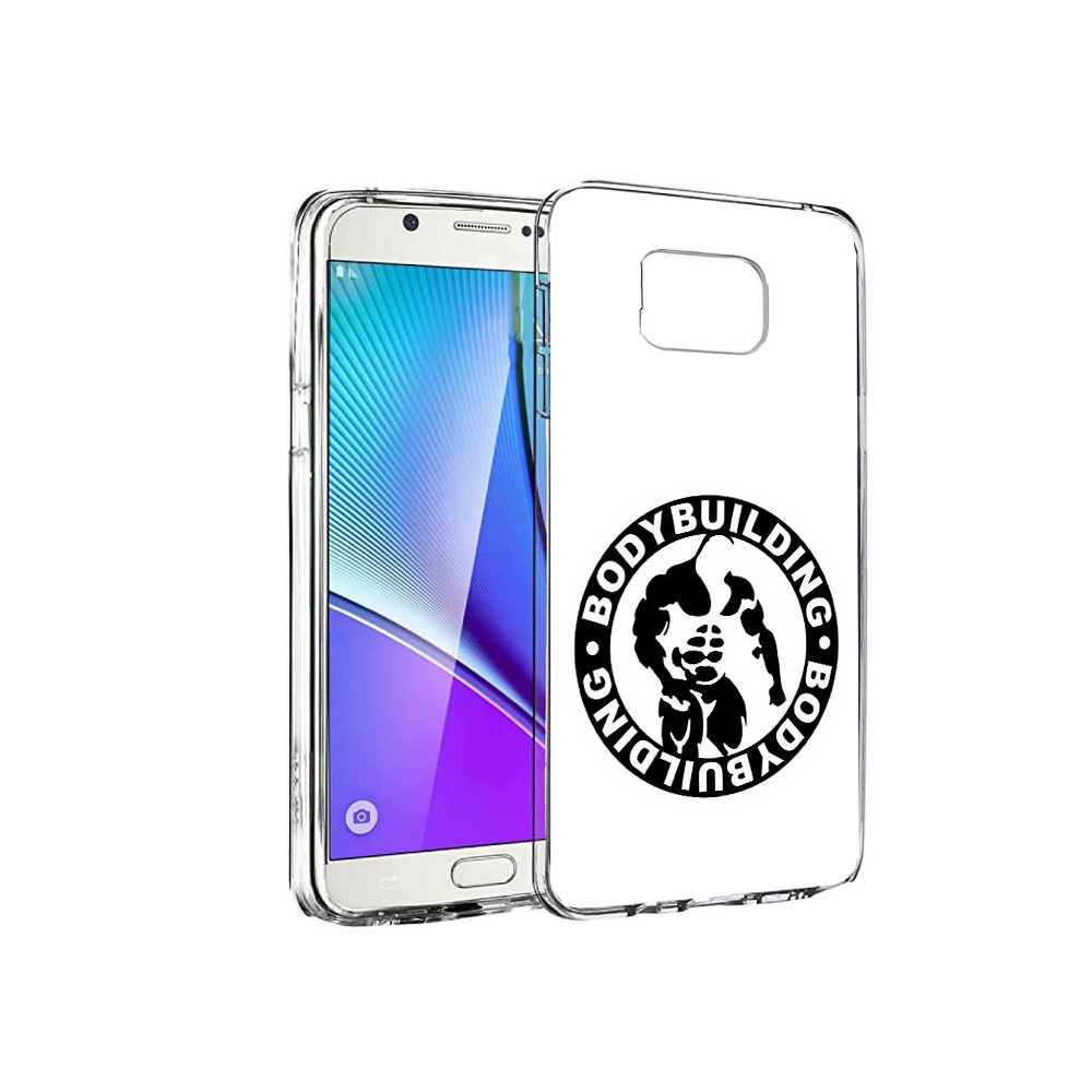 

Чехол MyPads Tocco для Samsung Galaxy Note 5 бодибилдинг, Прозрачный, Tocco