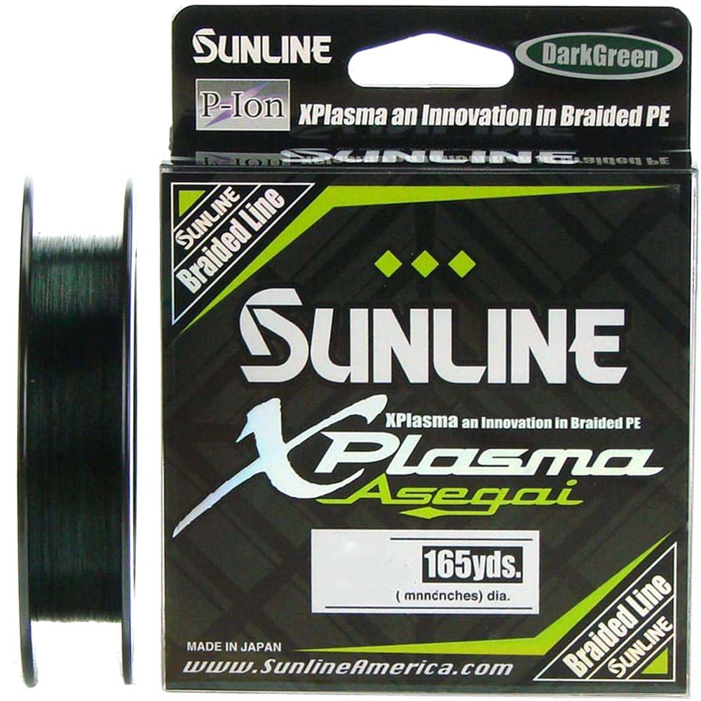 Шнур SunLine X-Plasma Asegai 63043250 Dark Green,150 м