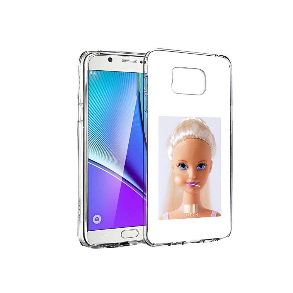 

Чехол MyPads Tocco для Samsung Galaxy Note 5 барби, Прозрачный, Tocco