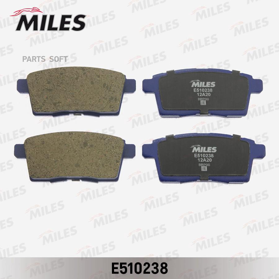 

Колодки Тормозные Задние (Смесь Ceramic) Mazda Cx7/Cx9 07- (Trw Gdb3472) E510238 Miles арт