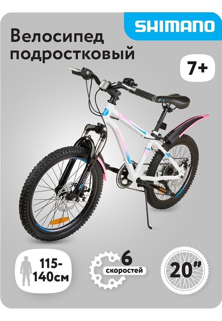 

Велосипед 2-х колесный 20" TJ20YPB23, 209579