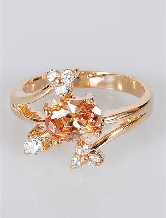 

Кольцо из бижутерного сплава р. 16 Lotus Jewelry 3023R-18Chcz, фианит, 3023R-18Chcz