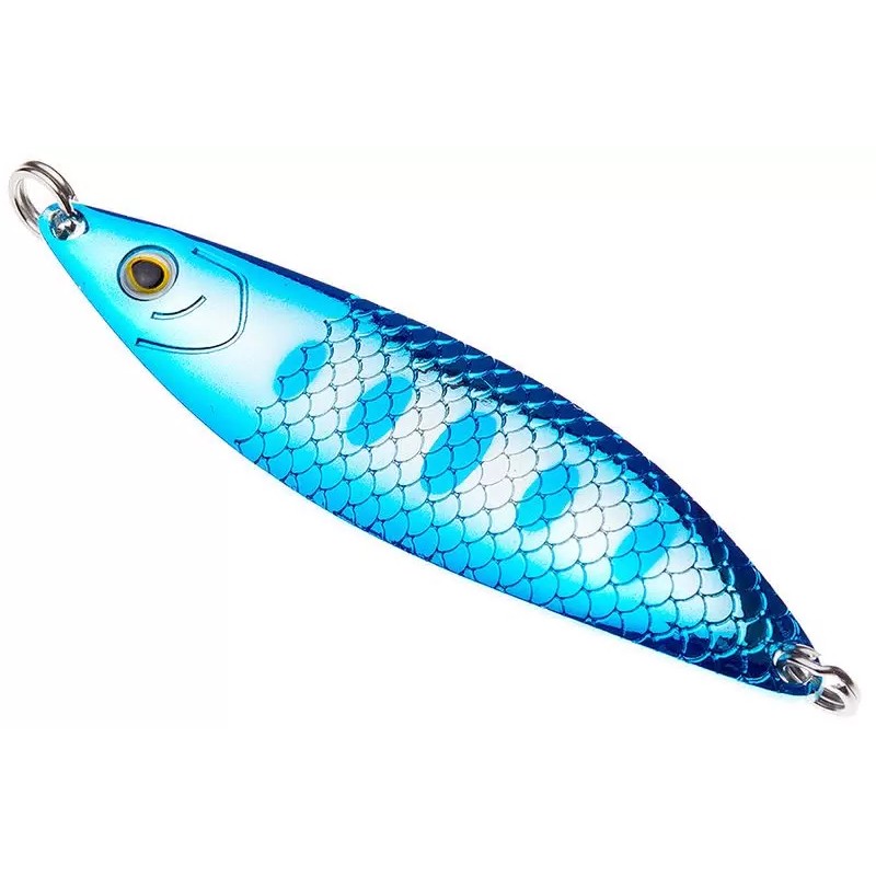 

Блесна колеблющаяся HIGASHI Big River 45g, Голубой;белый, Big River