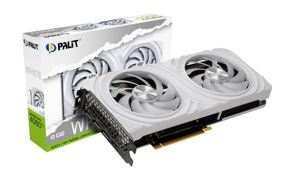 

Видеокарта Palit NVIDIA GeForce RTX 4060 Ti, GeForce RTX 4060 Ti