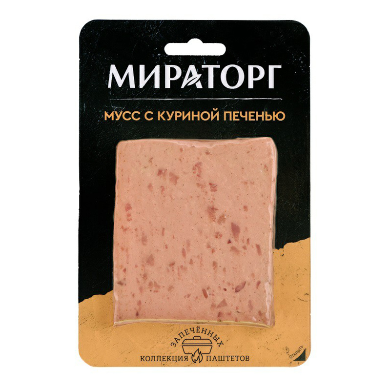 Мусс с куриной печенью Мираторг 120 г