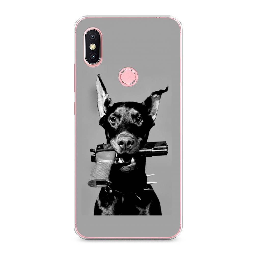 

Силиконовый чехол "Доберман" на Xiaomi Redmi S2 (Redmi Y2), Доберман