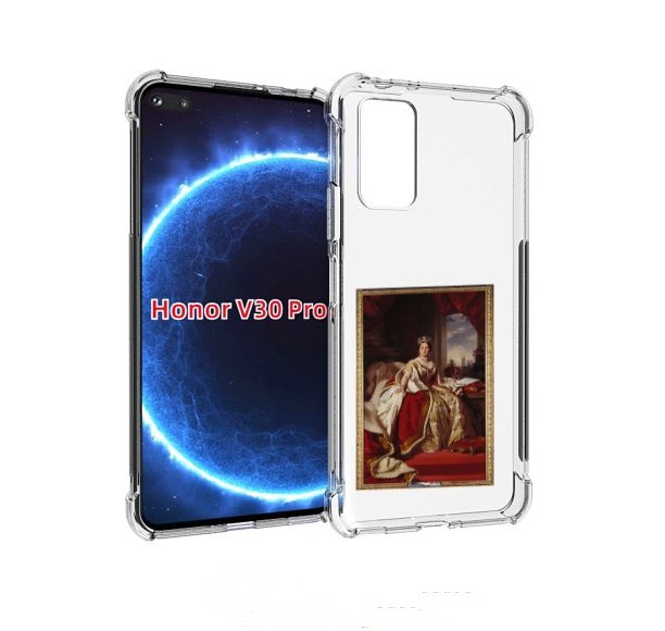 

Чехол бампер MyPads елизавета-2 для Honor V30 Pro, Прозрачный, Tocco