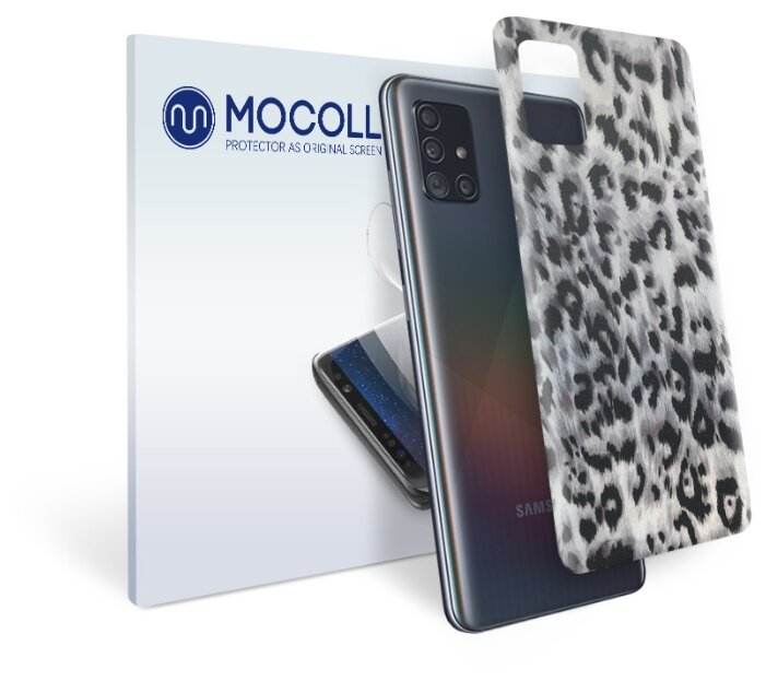 

Пленка защитная MOCOLL для задней панели Samsung GALAXY Note 8 Снежный барс