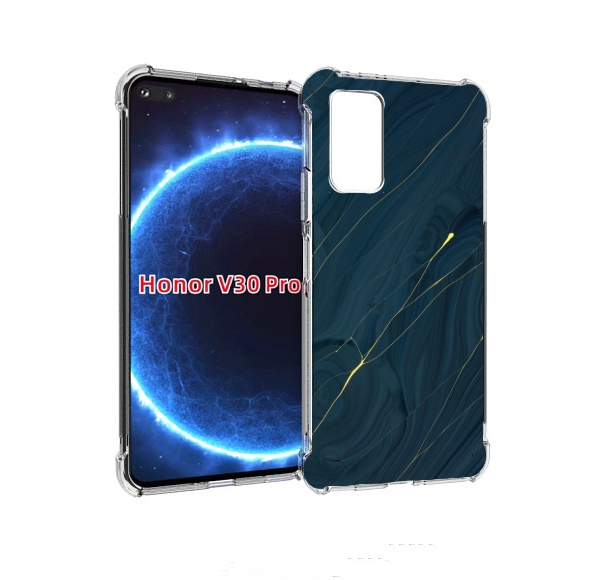 

Чехол бампер MyPads дерево с золотыми трещинами для Honor, Прозрачный, Tocco