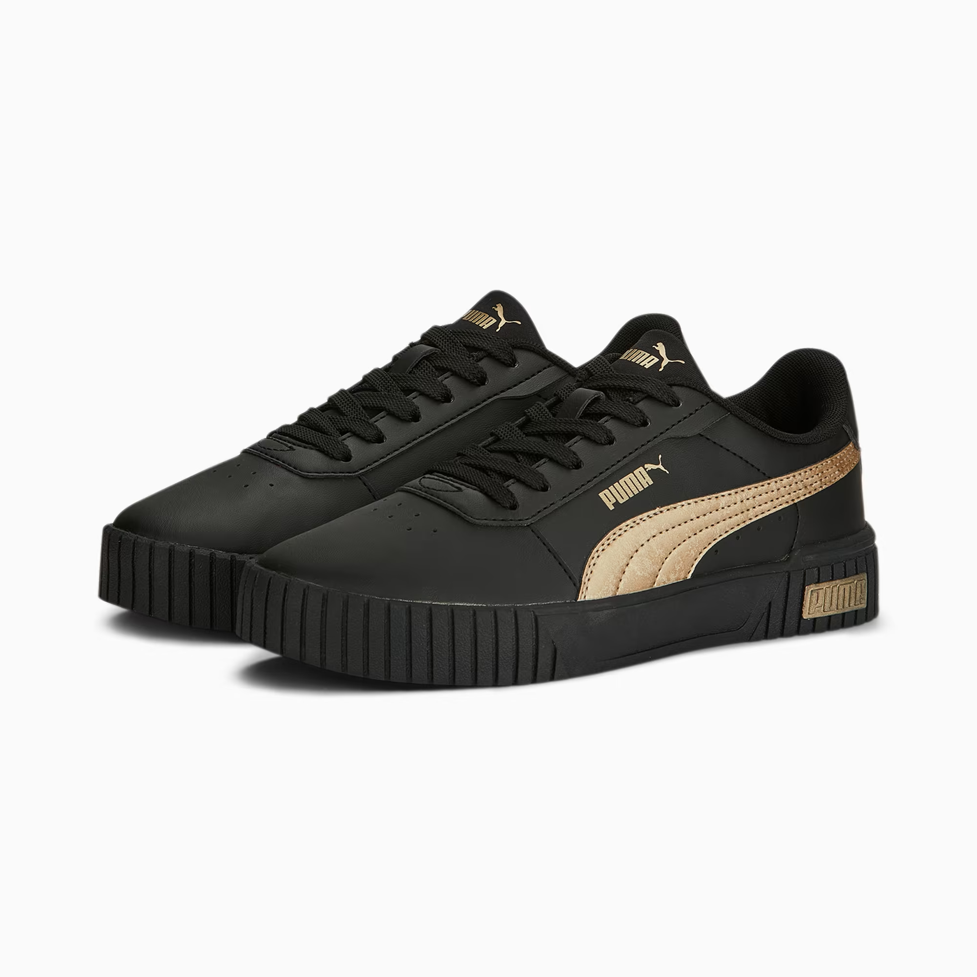 

Кеды женские PUMA Carina 2.0 38938701 черные 39 RU, Черный, Carina 2.0