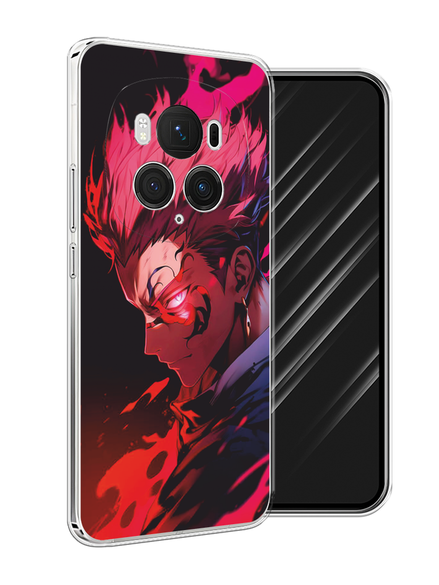 

Чехол Awog на Honor Magic 6 Pro "Взгляд Сукуны", Розовый;красный;черный, 6123750-1