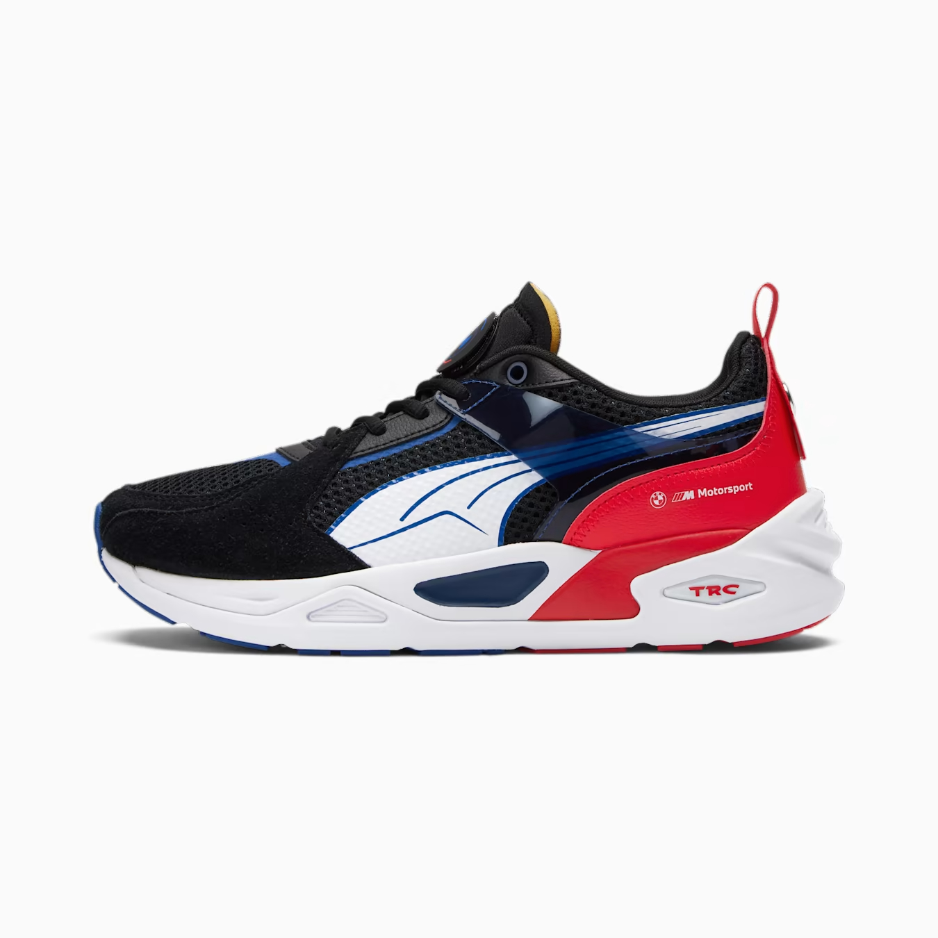 

Кроссовки мужские PUMA BMW MMS TRC Blaze 30720101 черные 40 RU, Черный, BMW MMS TRC Blaze