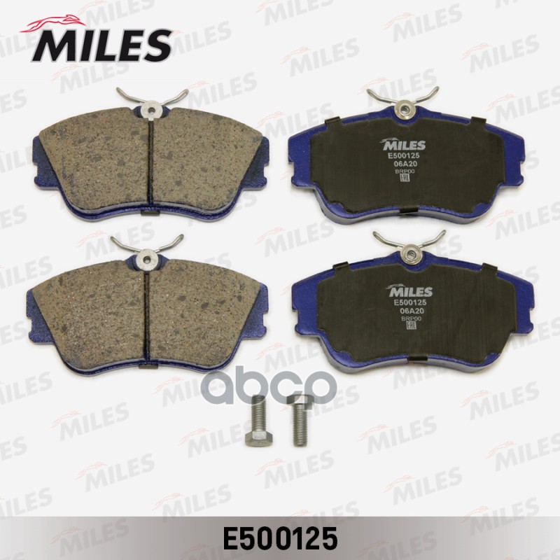 

Колодки Тормозные Volkswagen T4 2.0/1.9D/2.4D 15 Передние Ceramic Miles e500125, E500125