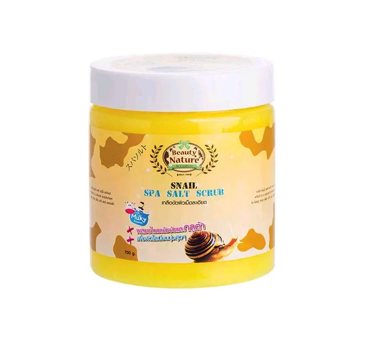 фото Скраб солевой улитка carebeau beauty nature snail spa salt scrub