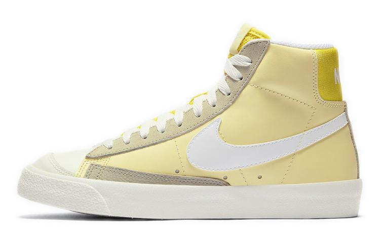 

Кеды унисекс Nike Blazer 77 GS желтые 38 EU, Желтый, Blazer 77 GS