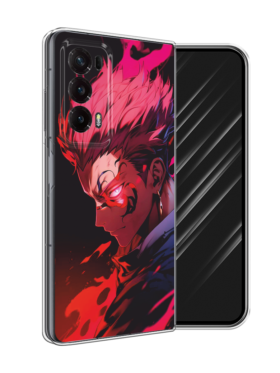 

Чехол Awog на Honor Magic V2 "Взгляд Сукуны", Розовый;красный;черный, 6123550-1