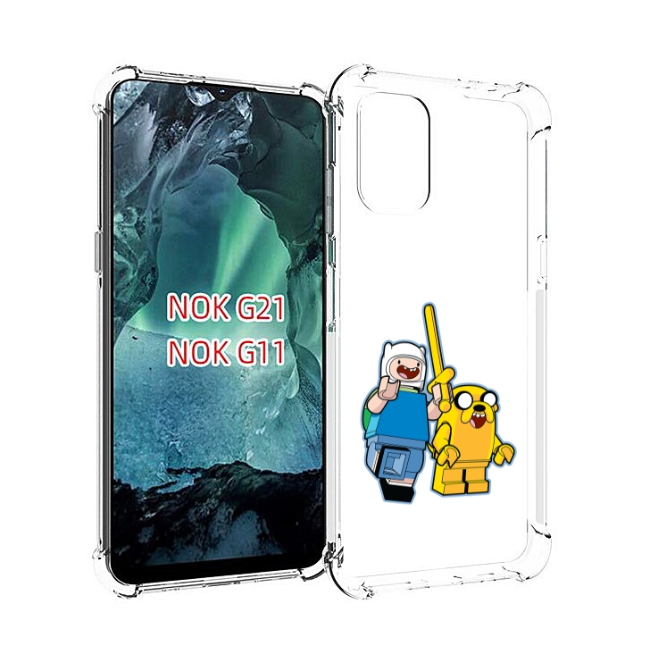 

Чехол Mypads Время Приключений Лего Для Nokia G11/G21, Прозрачный, Tocco