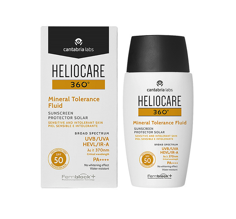 Солнцезащитный минеральный флюид для чувствительной кожи Heliocare 360 Mineral SPF 50 3850₽