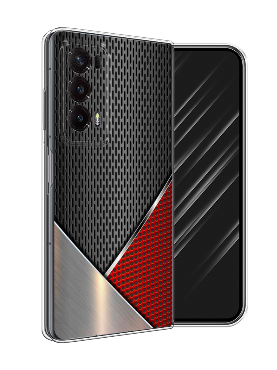 

Чехол Awog на Honor Magic V2 "Стальной металл", Черный;красный;серебристый, 6123550-1