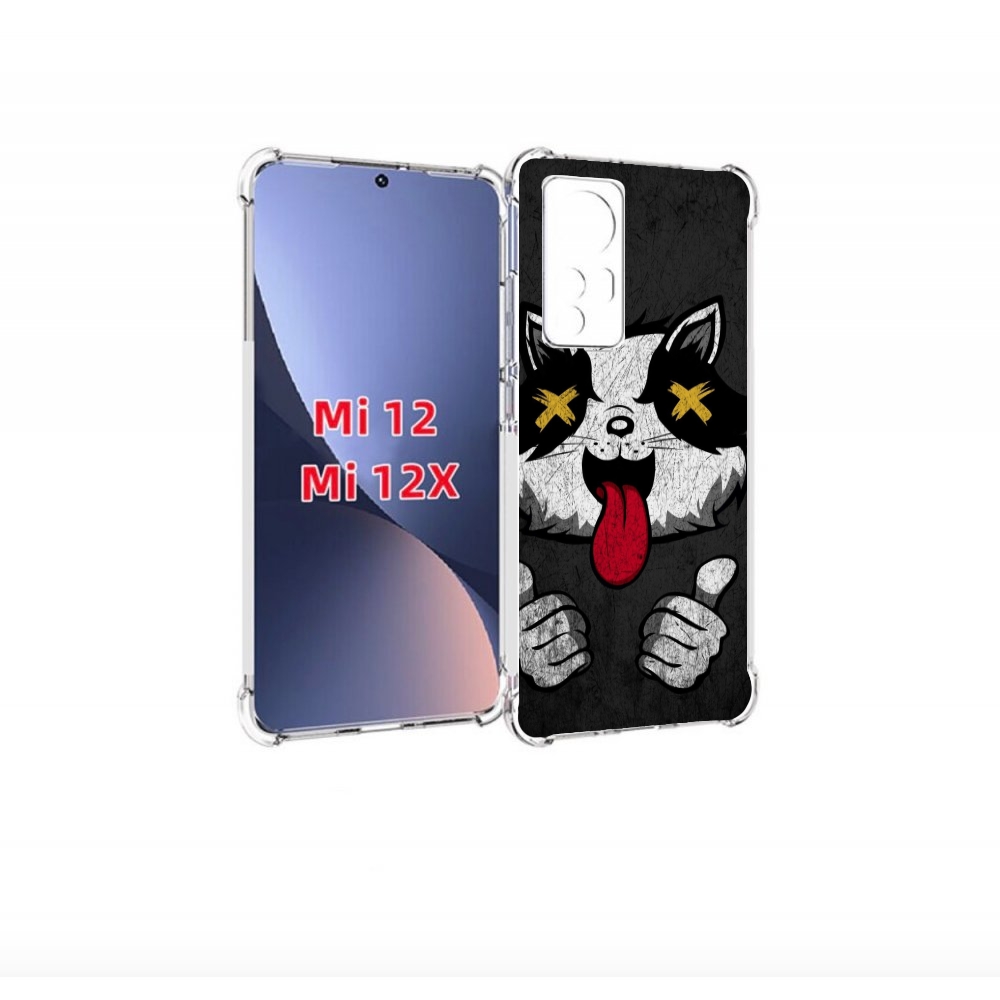 

Чехол бампер MyPads классный зверек для Xiaomi 12., Прозрачный, Tocco
