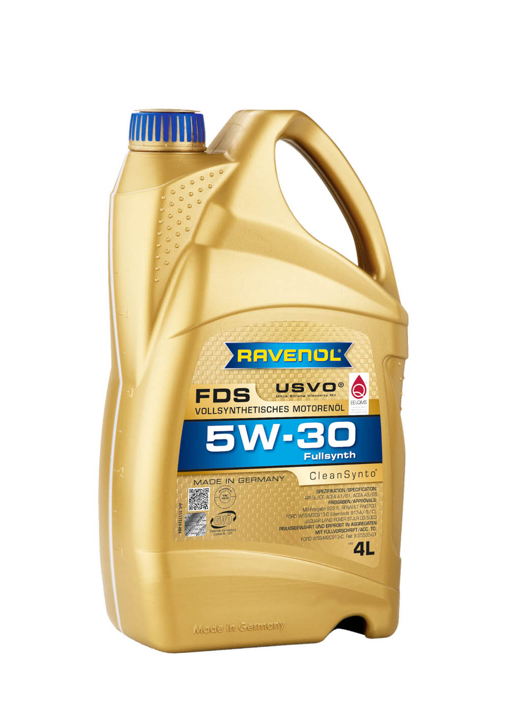 фото Моторное масло ravenol fds 5w30 4 л