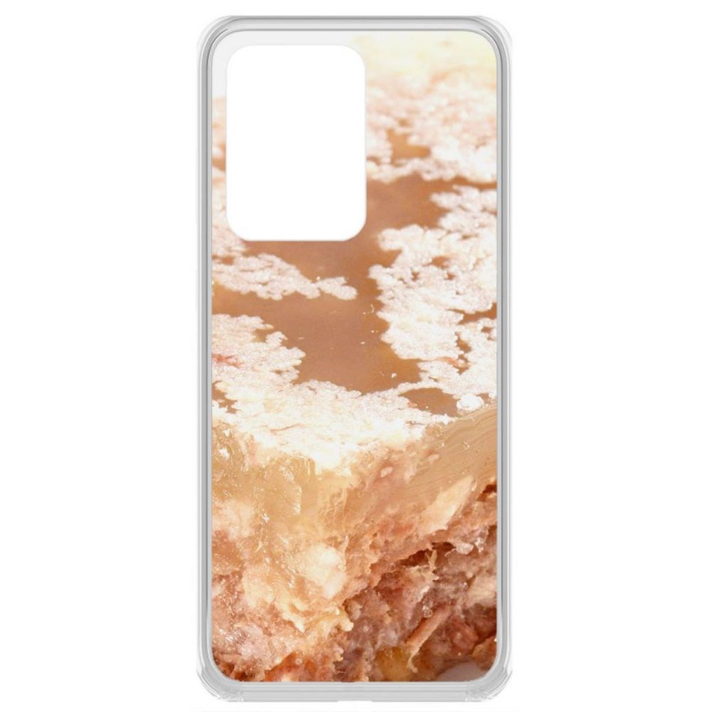 

Чехол-накладка Krutoff Clear Case Холодец для Samsung Galaxy S20 Ultra (G988)