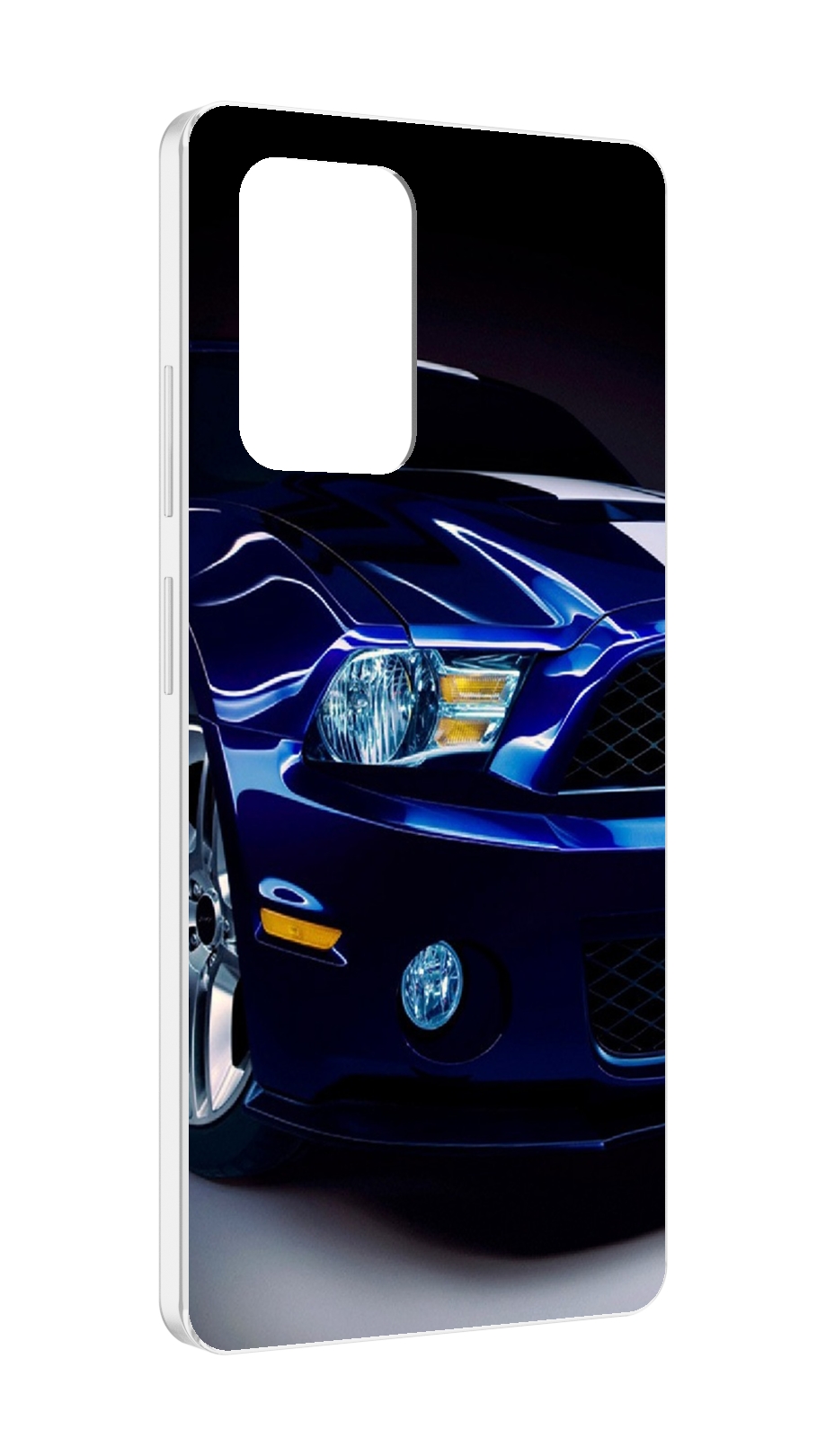 

Чехол MyPads Синяя-машина для ZTE Blade V40 Pro, Tocco