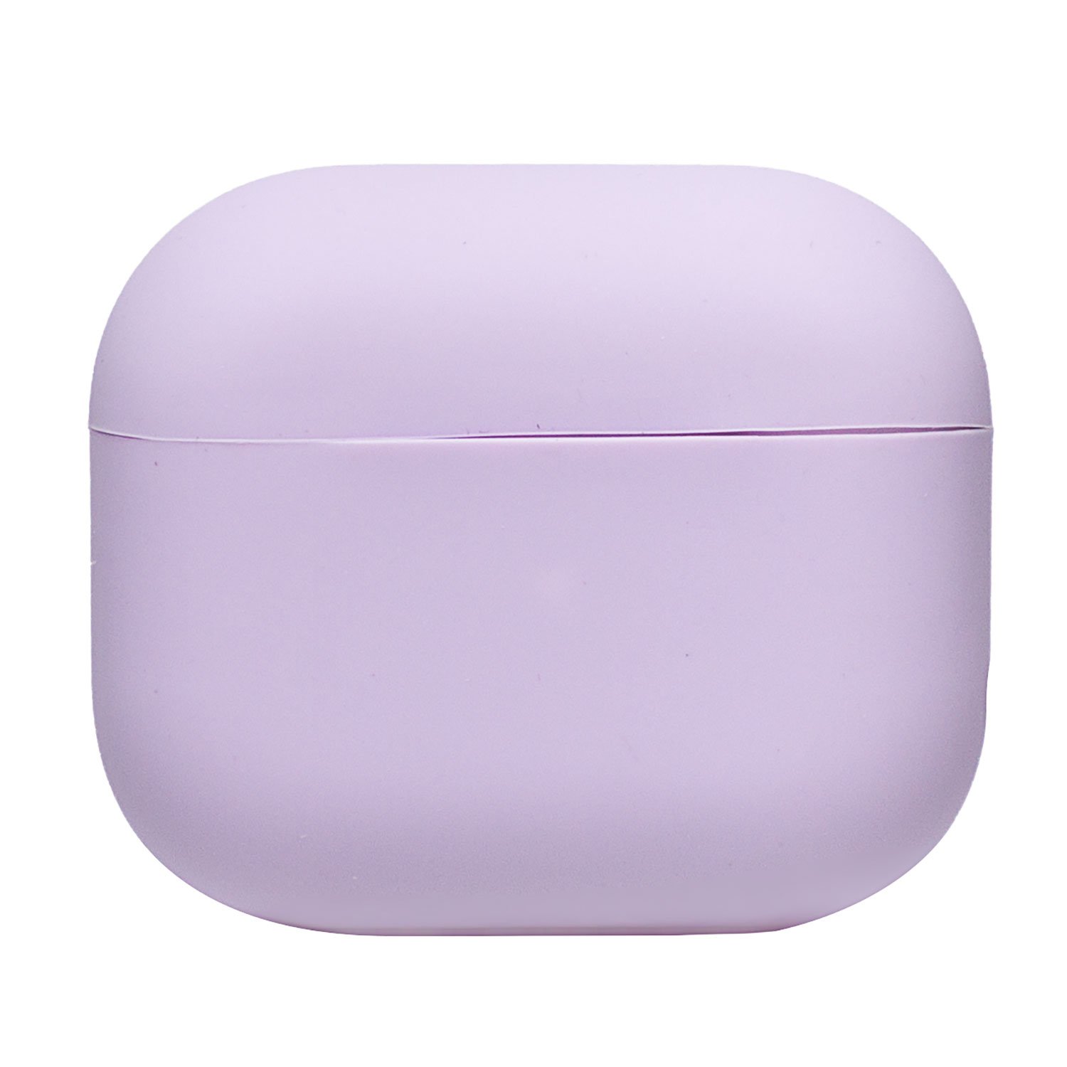

Чехол для Apple AirPods 3 силикон, сиреневый, Фиолетовый