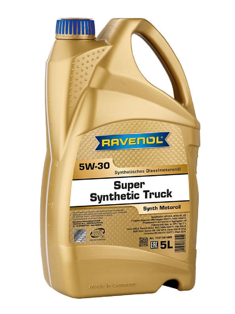 фото Моторное масло ravenol super synthetic truck 5w30 5 л