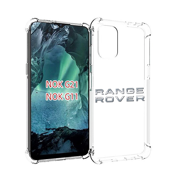

Чехол Mypads range-rover-4 Для Nokia G11/G21, Прозрачный, Tocco