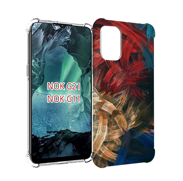 

Чехол Mypads Раскрашенная Медь Для Nokia G11/G21, Прозрачный, Tocco
