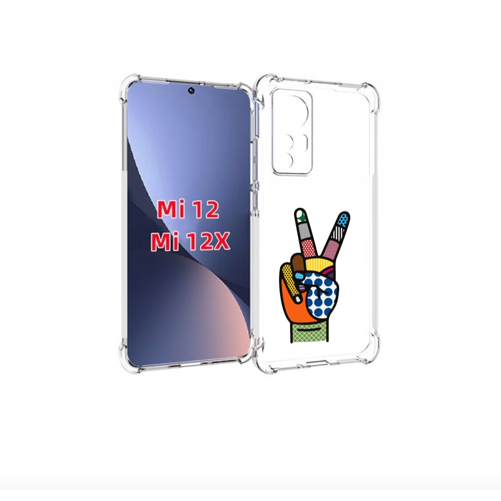 

Чехол бампер MyPads йоу пальчики для Xiaomi 12., Прозрачный, Tocco