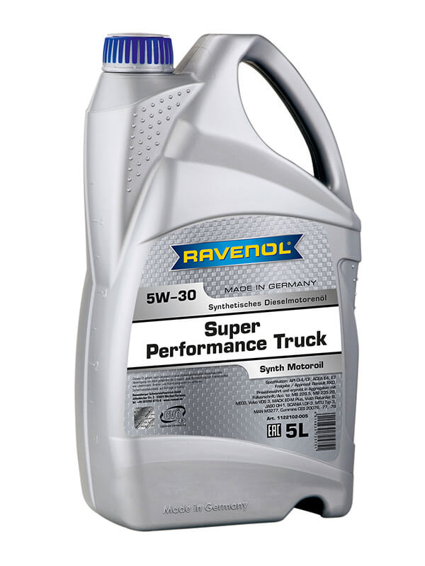 фото Моторное масло ravenol super performance truck 5w30 5 л