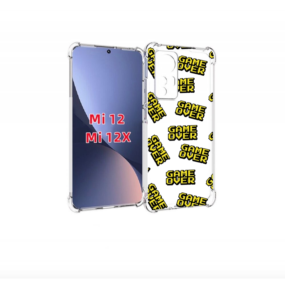 

Чехол бампер MyPads игра-окончена для Xiaomi 12., Прозрачный, Tocco