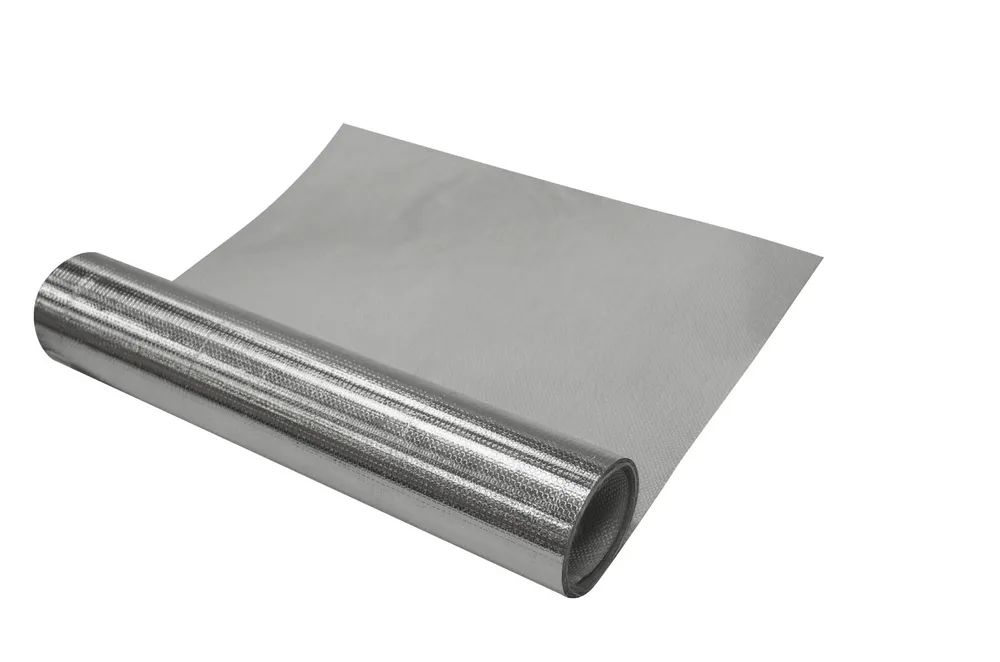 Фольга теплоизоляционная алюминиевая на основе нетканого полипропиленового полотна Армофол