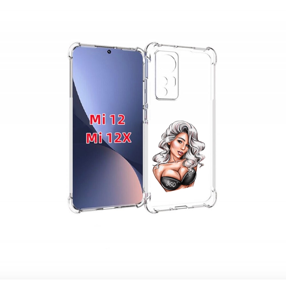 

Чехол бампер MyPads ивлеева-рисунок женский для Xiaomi 12., Прозрачный, Tocco