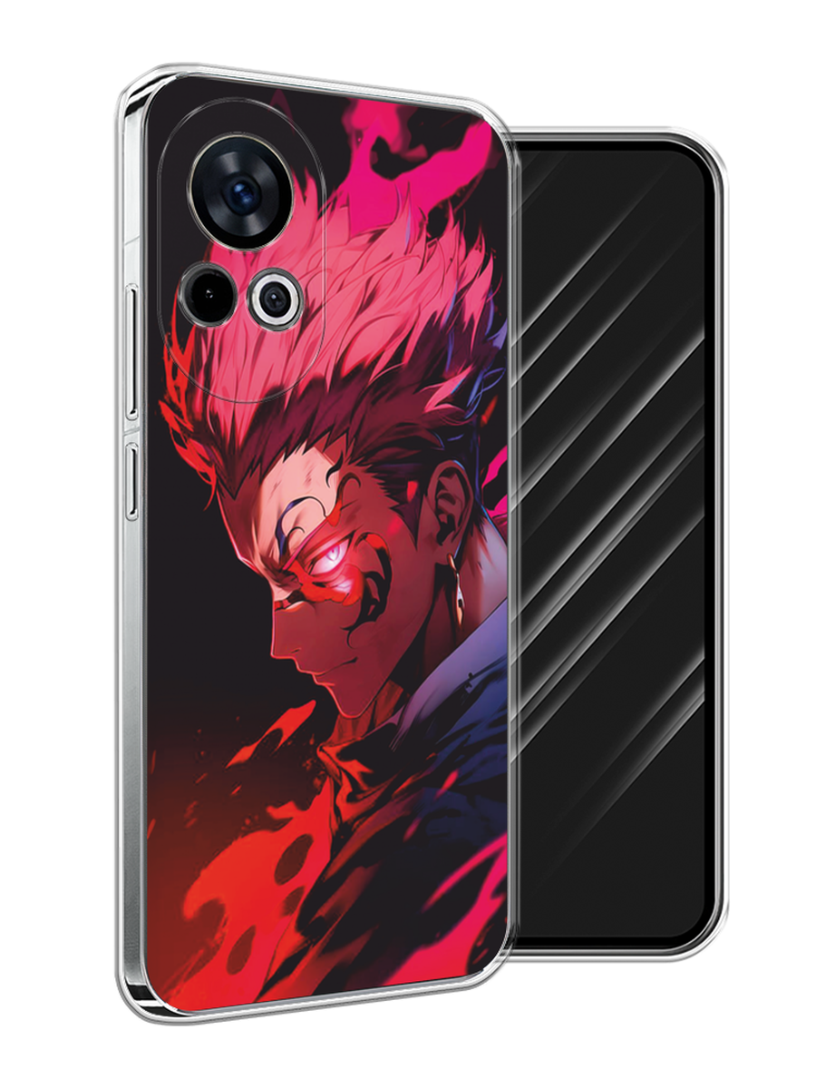 

Чехол Awog на Huawei Nova 12 "Взгляд Сукуны", Розовый;красный;черный, 6123050-1