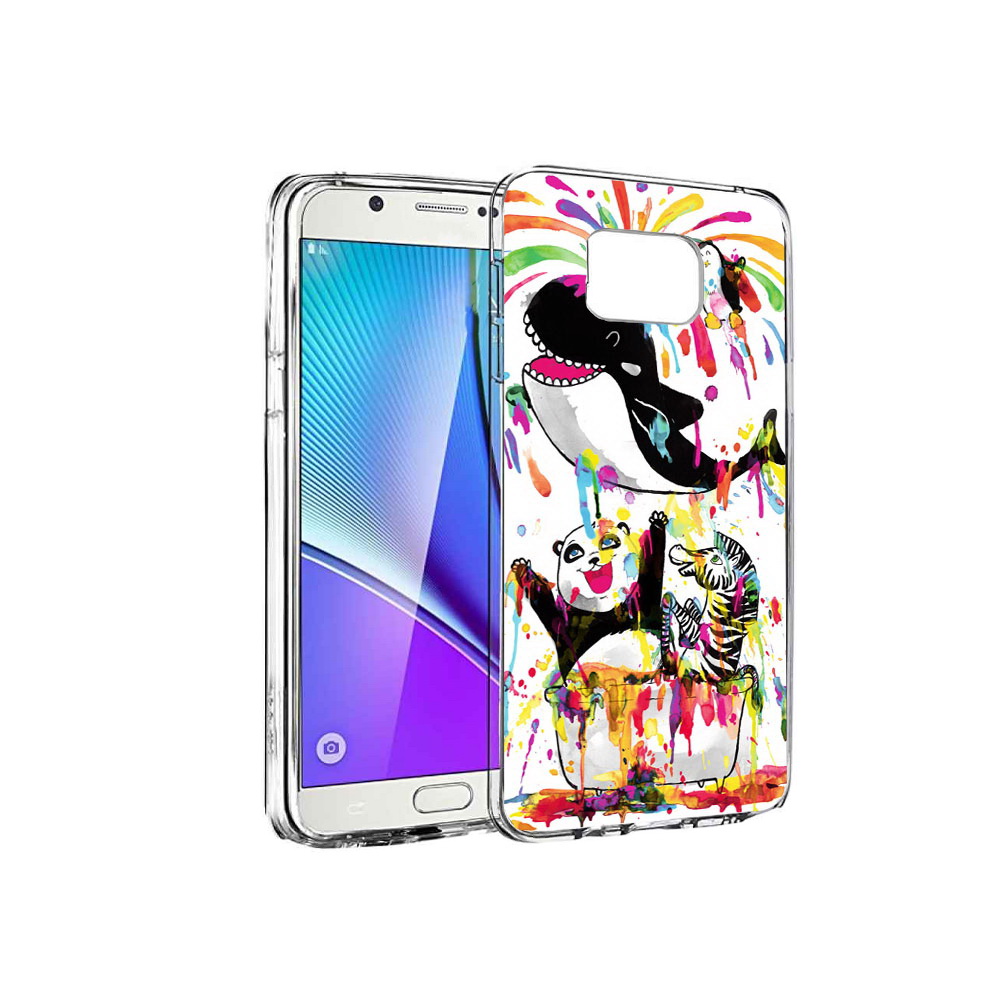 

Чехол MyPads Tocco для Samsung Galaxy Note 5 Хиппи кит, Прозрачный, Tocco
