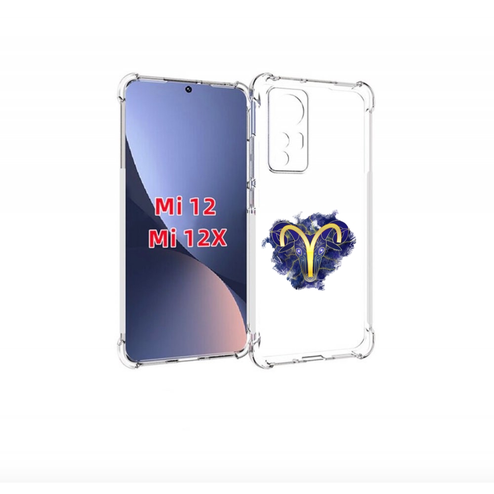 

Чехол бампер MyPads знак-зодиака-овен-8 для Xiaomi 12., Прозрачный, Tocco