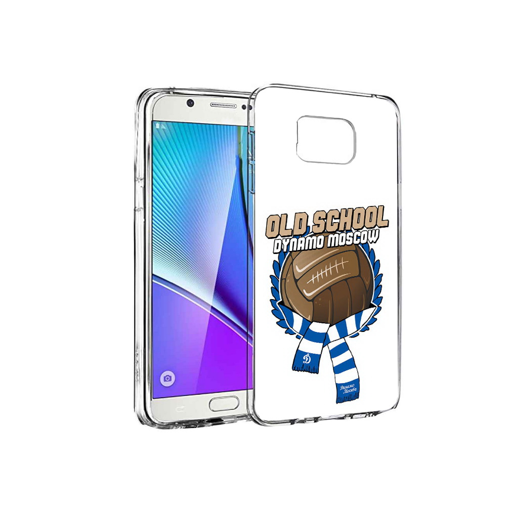 

Чехол MyPads Tocco для Samsung Galaxy Note 5 ФК Динамо олд скул, Прозрачный, Tocco