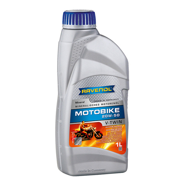 Моторное масло Ravenol Motobike V-Twin SAE 20W50 Mineral new 1л