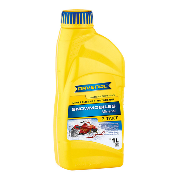 Масло для 2-Такт снегоходов RAVENOL Snowmobiles Mineral 2-Takt ( 1л) new 4014835729513