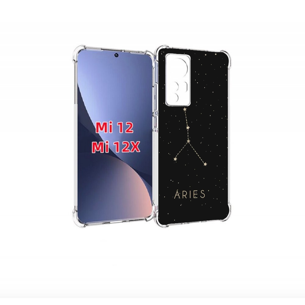 

Чехол бампер MyPads знак-зодиака-овен-3 для Xiaomi 12., Прозрачный, Tocco