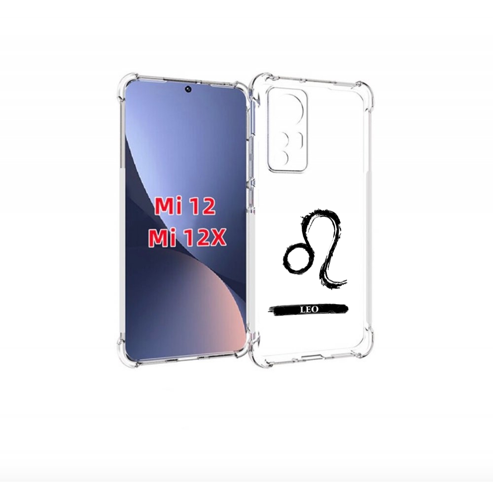 

Чехол бампер MyPads знак-зодиака-лев-7 для Xiaomi 12., Прозрачный, Tocco