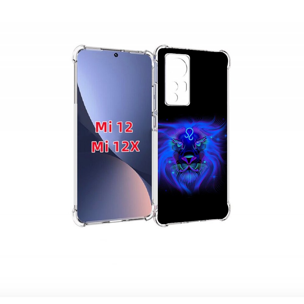 

Чехол бампер MyPads знак-зодиака-лев-3 для Xiaomi 12., Прозрачный, Tocco