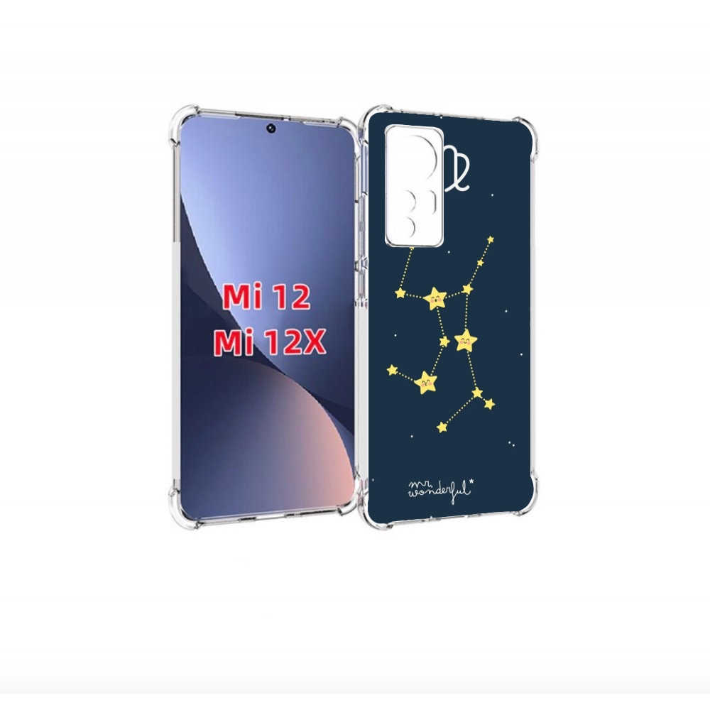 

Чехол бампер MyPads знак-зодиака-дева-3 для Xiaomi 12., Прозрачный, Tocco