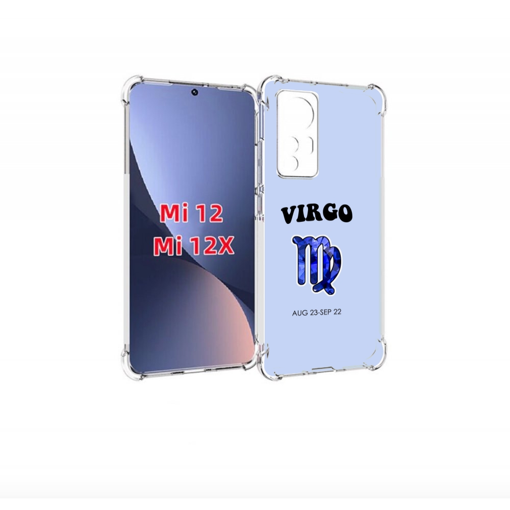 

Чехол бампер MyPads знак-зодиака-дева-1 для Xiaomi 12., Прозрачный, Tocco